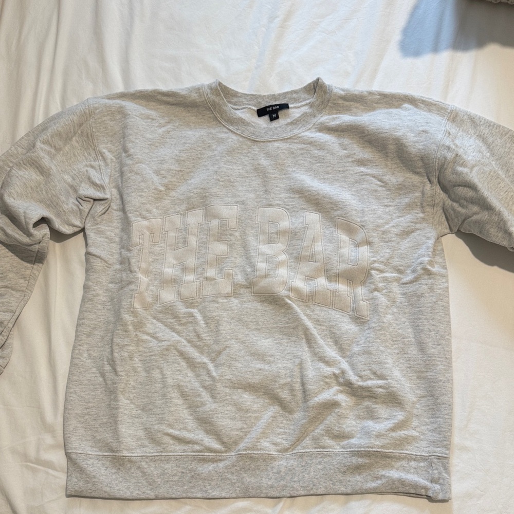 The Bar Light Gray Sweatshirt